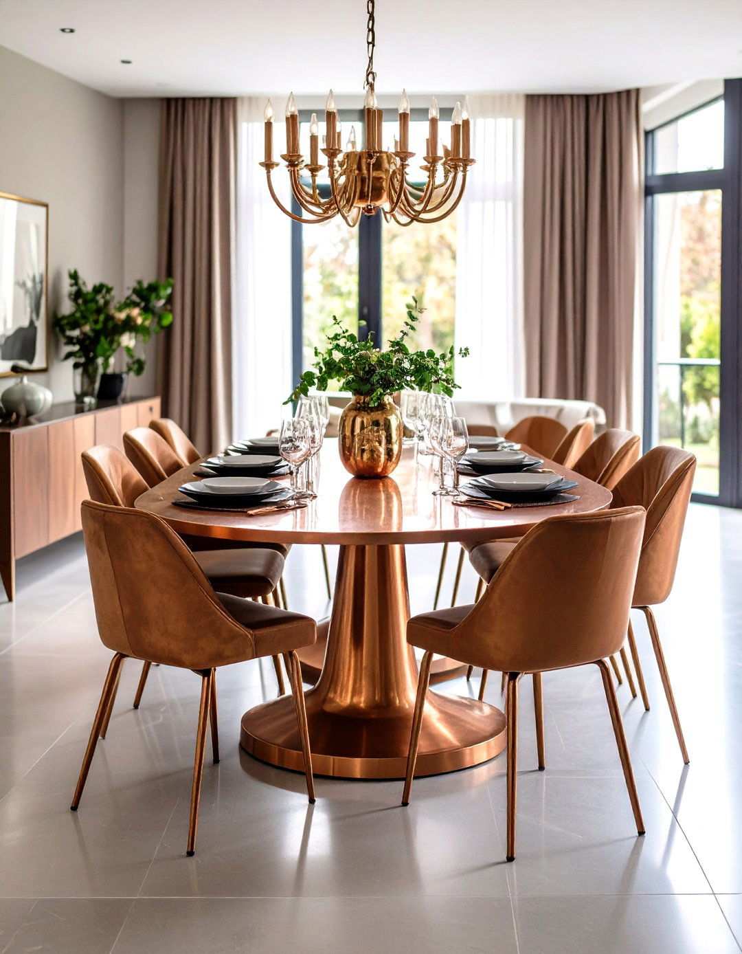 Copper Top Tables - 24 Table Design Ideas