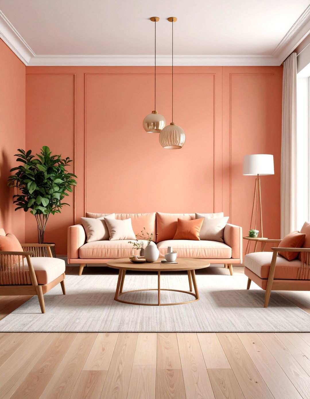 Coral Living Room Paint - 24 Living Room Paint Colors