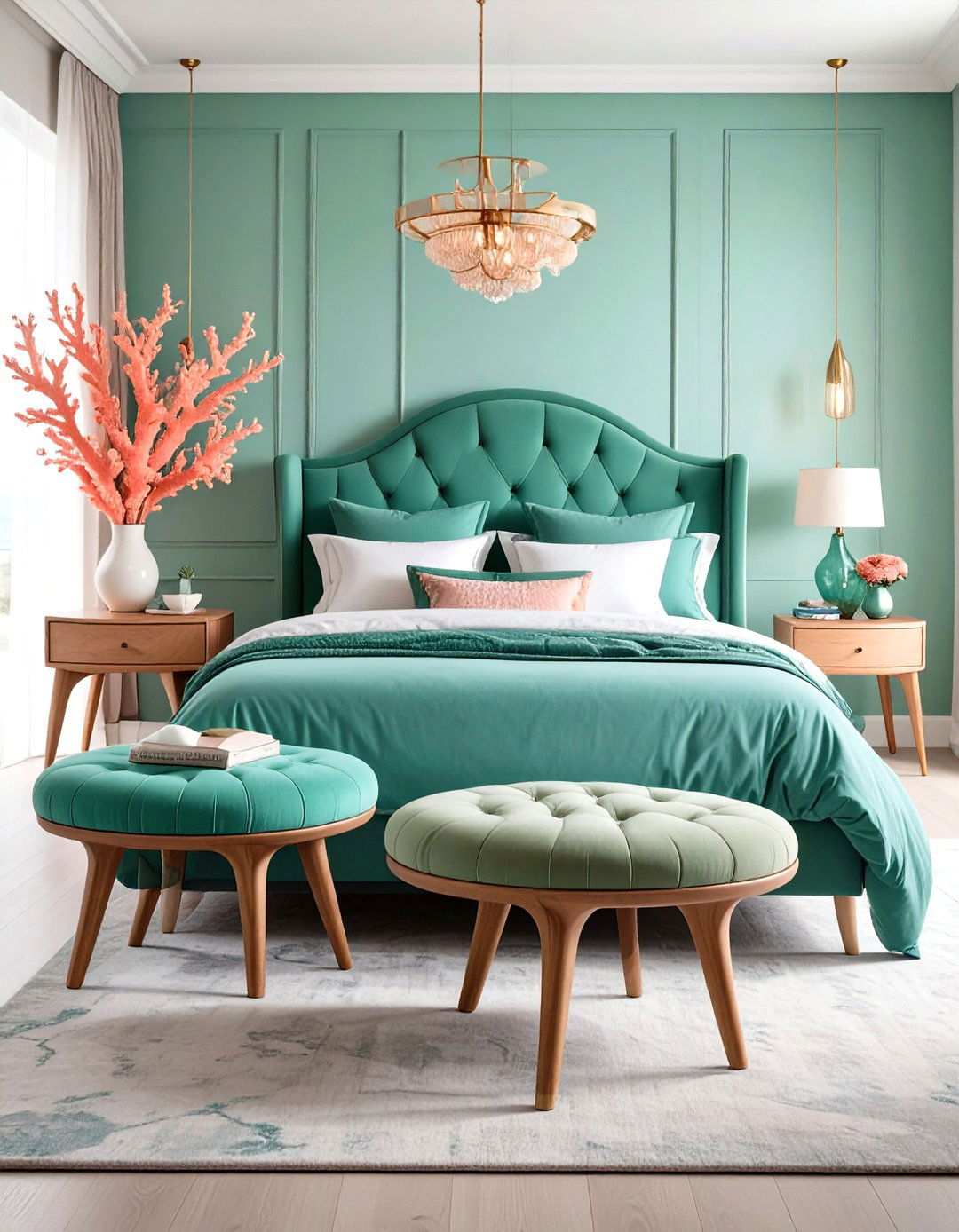 Coral Reef Accent Furniture - 24 Mermaid Bedroom Ideas