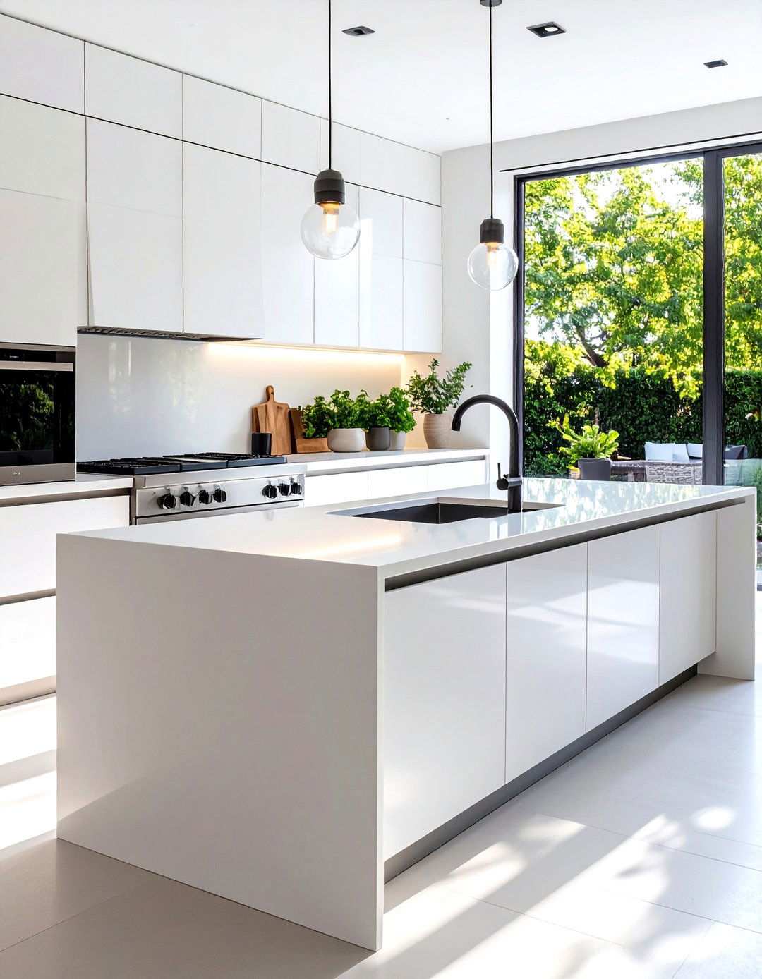 Corian Solid Surface Seamless Installation - 24 Outdoor Kitchen Countertop Ideas