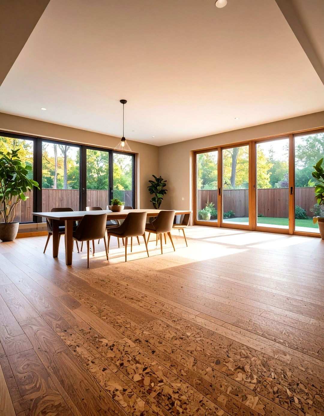 Cork and Rubber Combination - 24 Man Cave Flooring Ideas