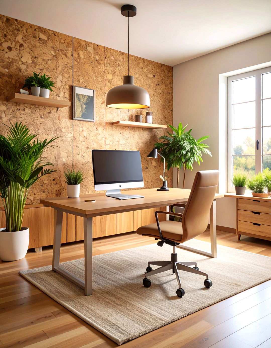 Cork Natural Sustainability - 24 Wall Texture Ideas