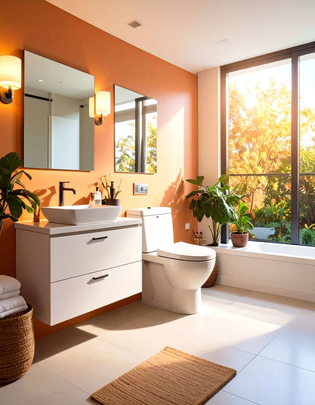 Corner Basin and Toilet Arrangement - 24 Small Ensuite Design Ideas