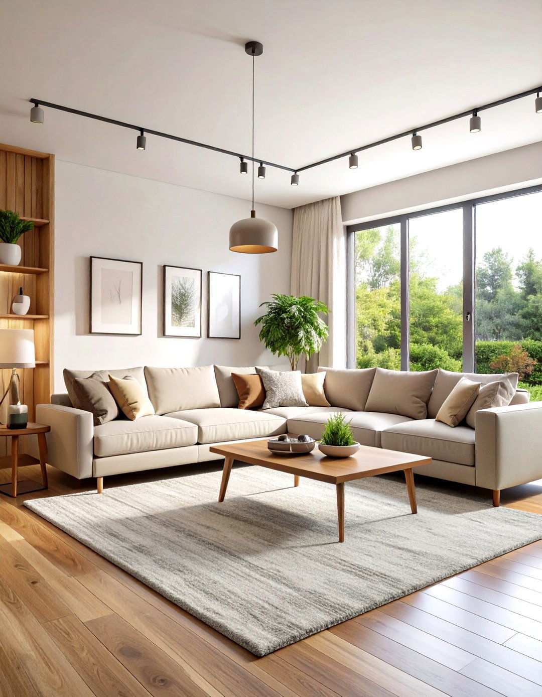 Corner L Shaped Sectional Layouts - 24 Sectional Living Room Ideas