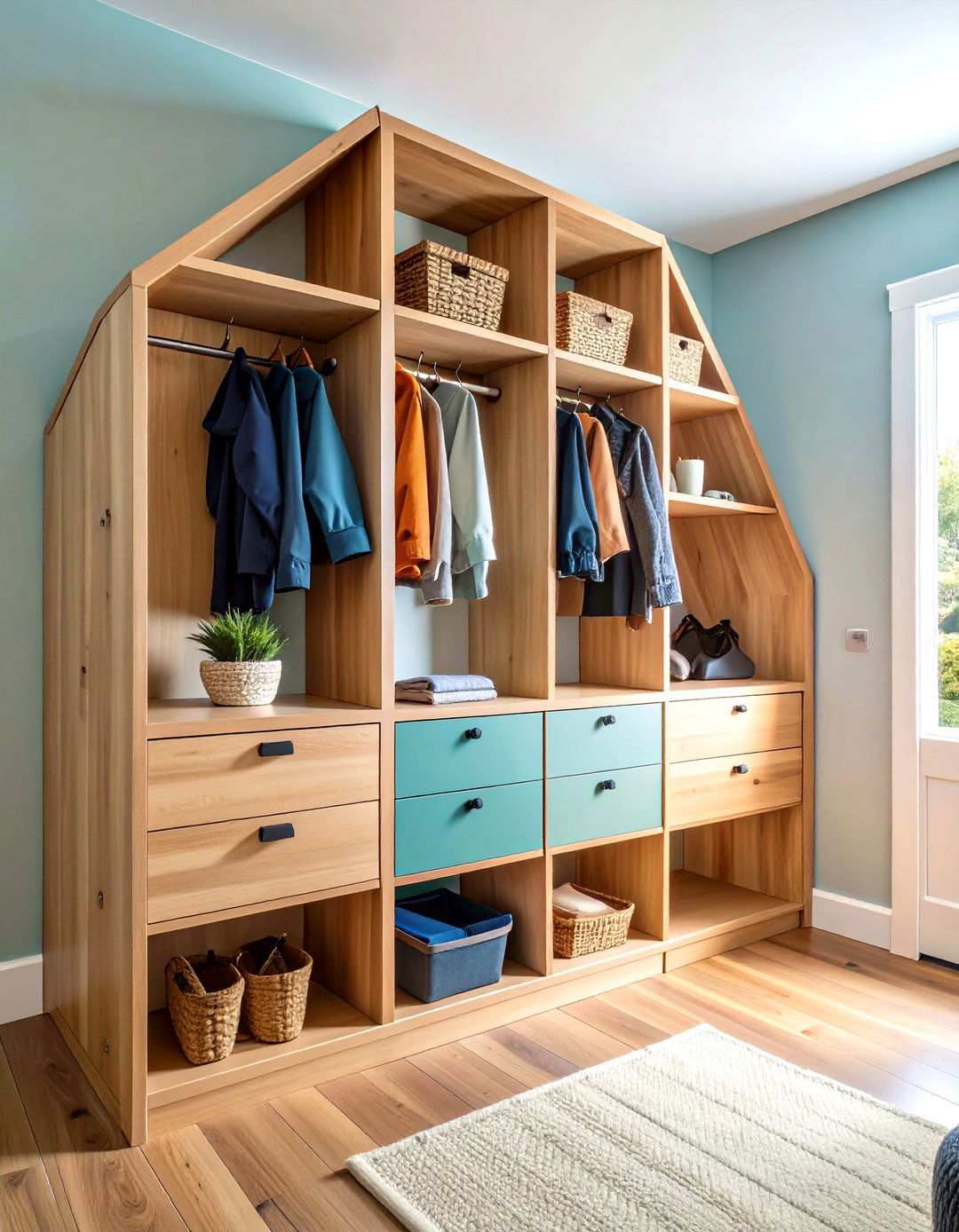 Corner Storage Solutions - 24 Mudroom Storage Ideas