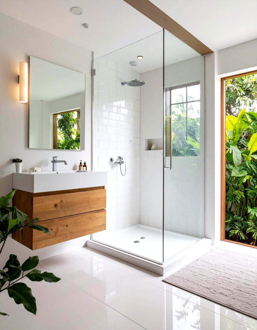 Corner Walk In Shower Design - 24 Small Shower Ideas