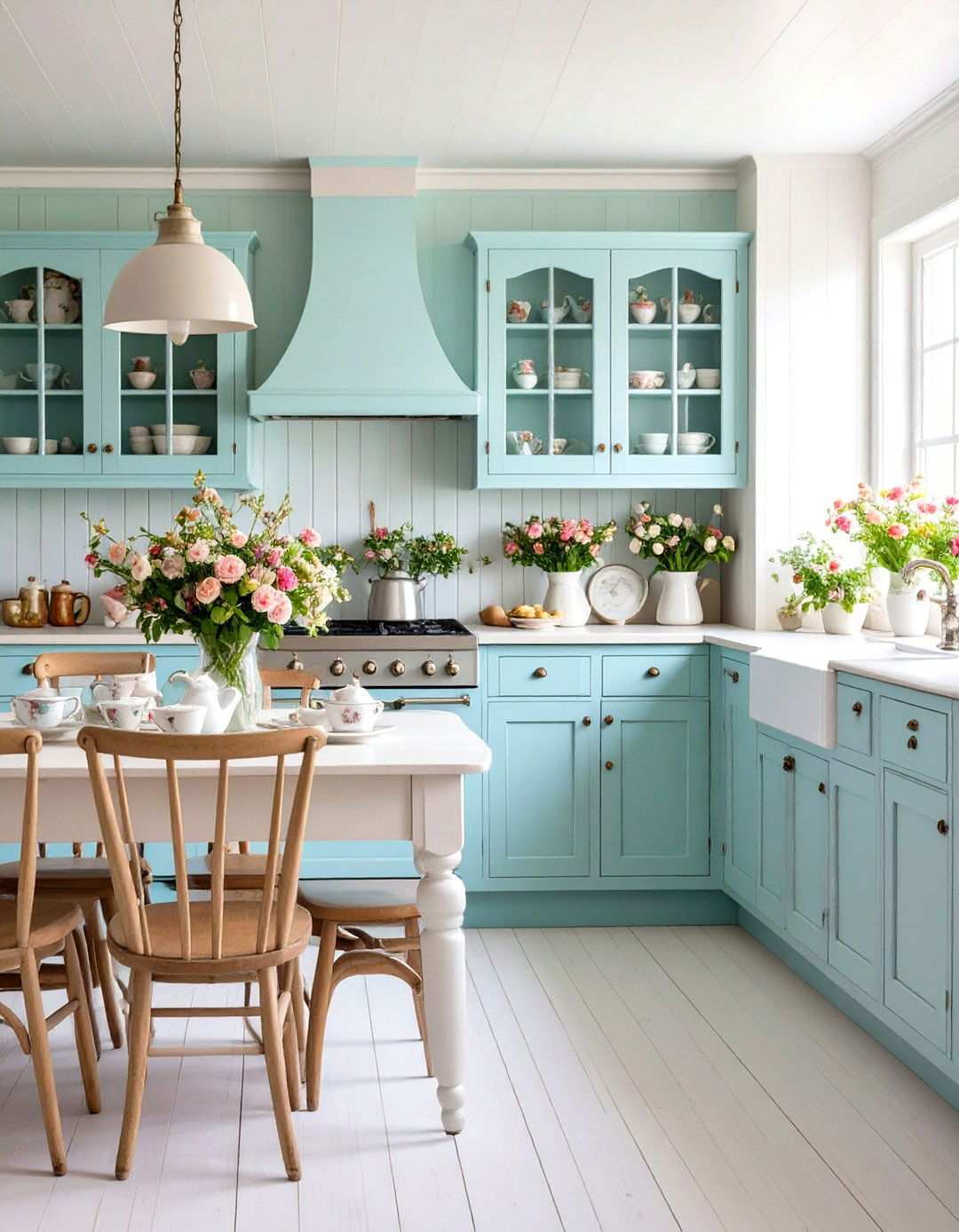 Cottage Core Retro Kitchen - 24 Retro Kitchen Ideas