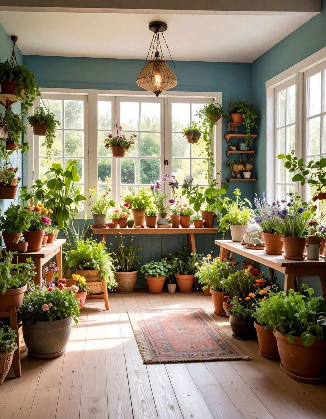 Cottage Garden Indoor Sanctuaries - 24 Plant Room Ideas