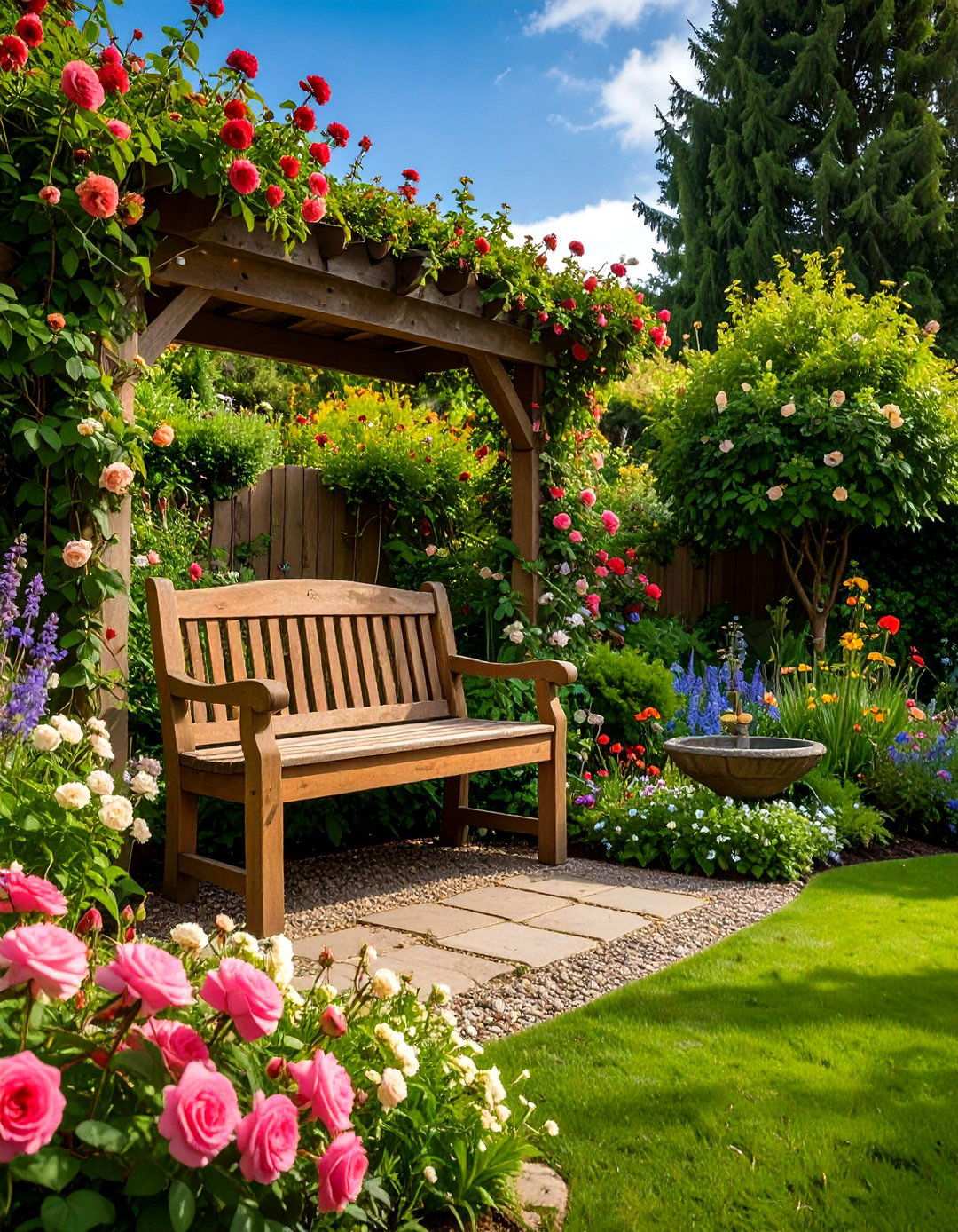 Cottage Garden Reading Nook - 24 Outdoor Reading Nook Ideas