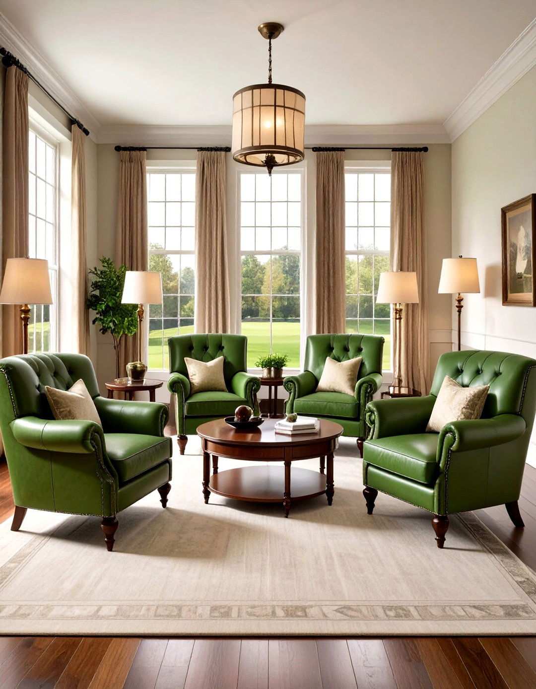Country Club Golf Room - 24 Ralph Lauren Living Room Ideas
