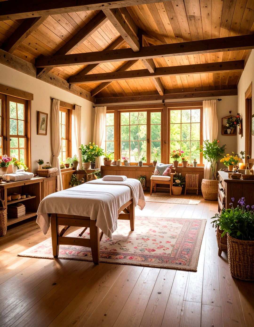 Country Cottage Comfort Space - 24 Massage Room Setup Ideas