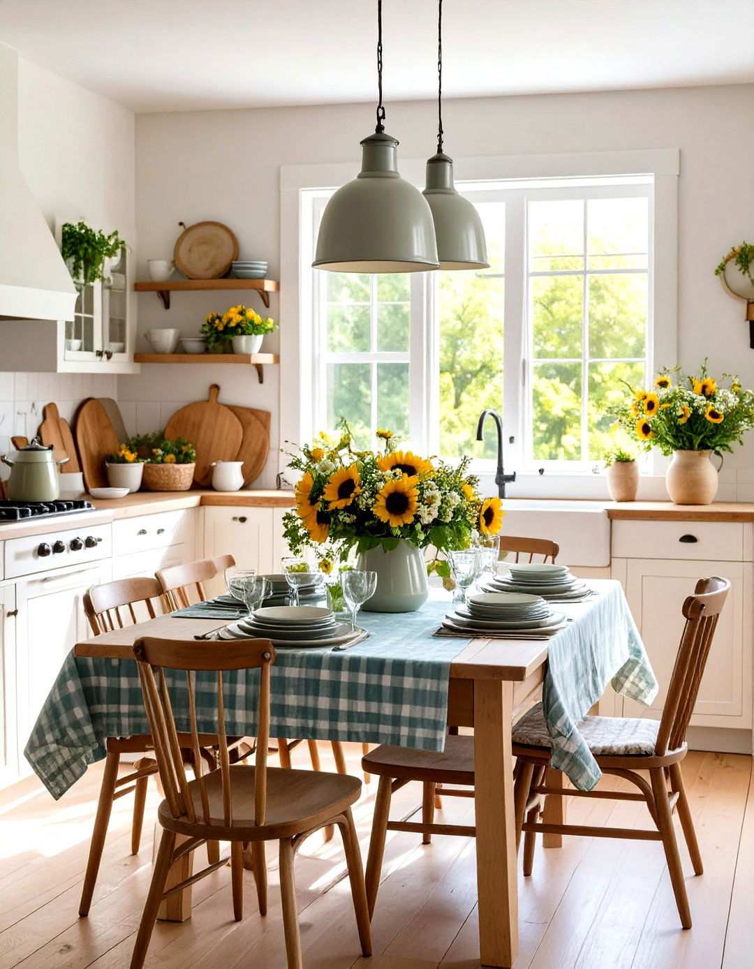 Country Cottage Tablescape - 24 Tablescape Ideas