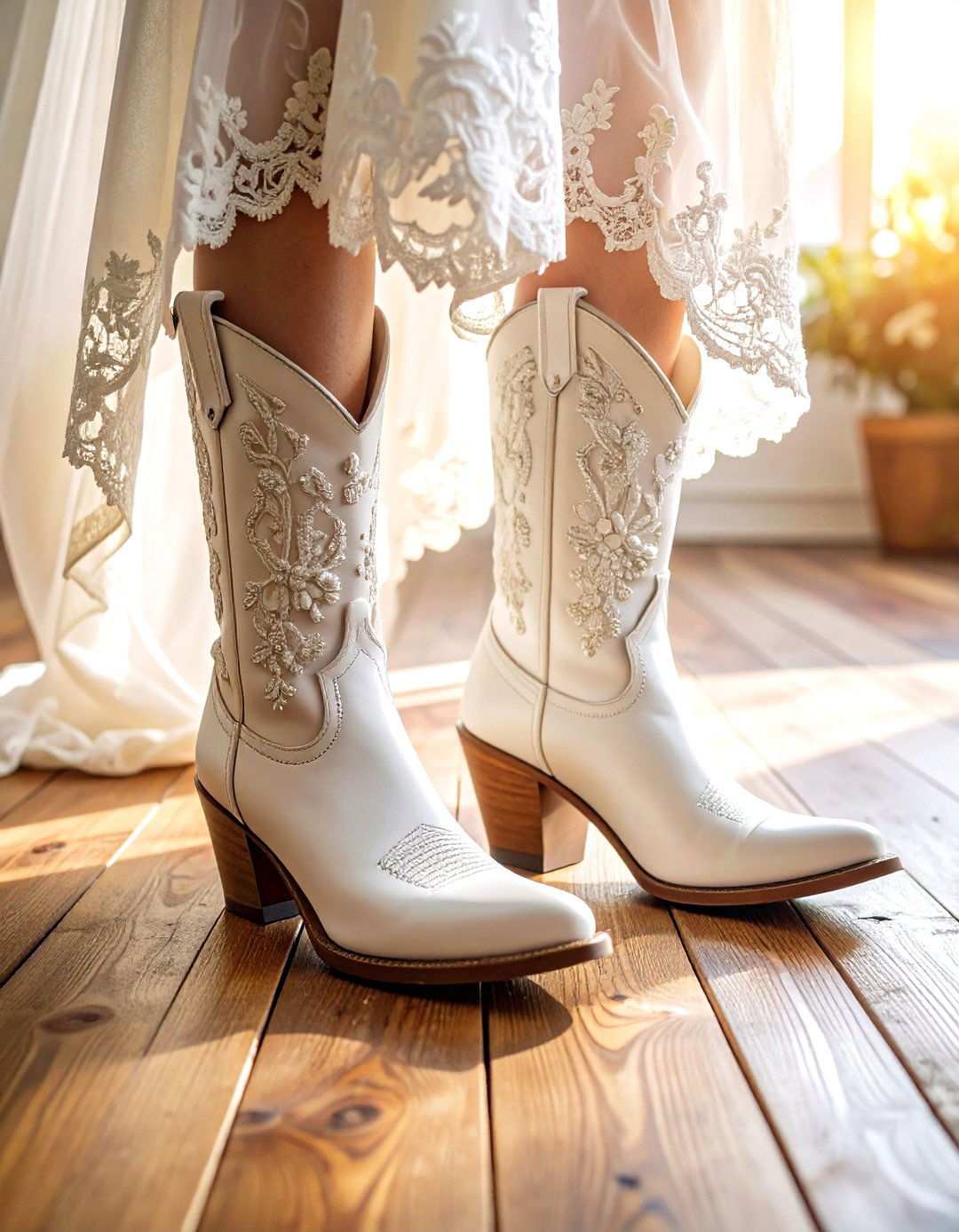 Cowboy Boot Bridal Fashion - 24 Western Wedding Ideas