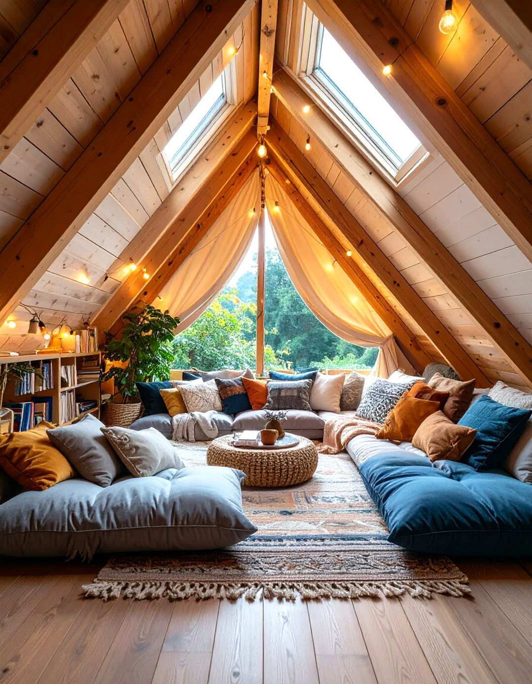 Cozy Attic Reading Retreat - 24 Reading Room Ideas