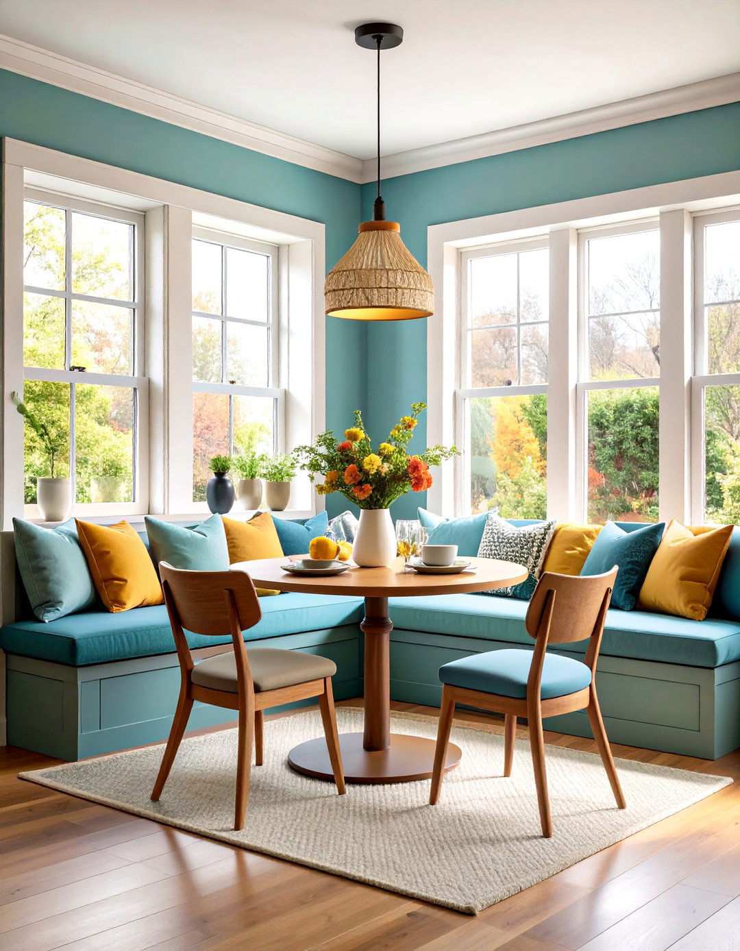 Cozy Breakfast Nook - 24 Room Decorating Ideas
