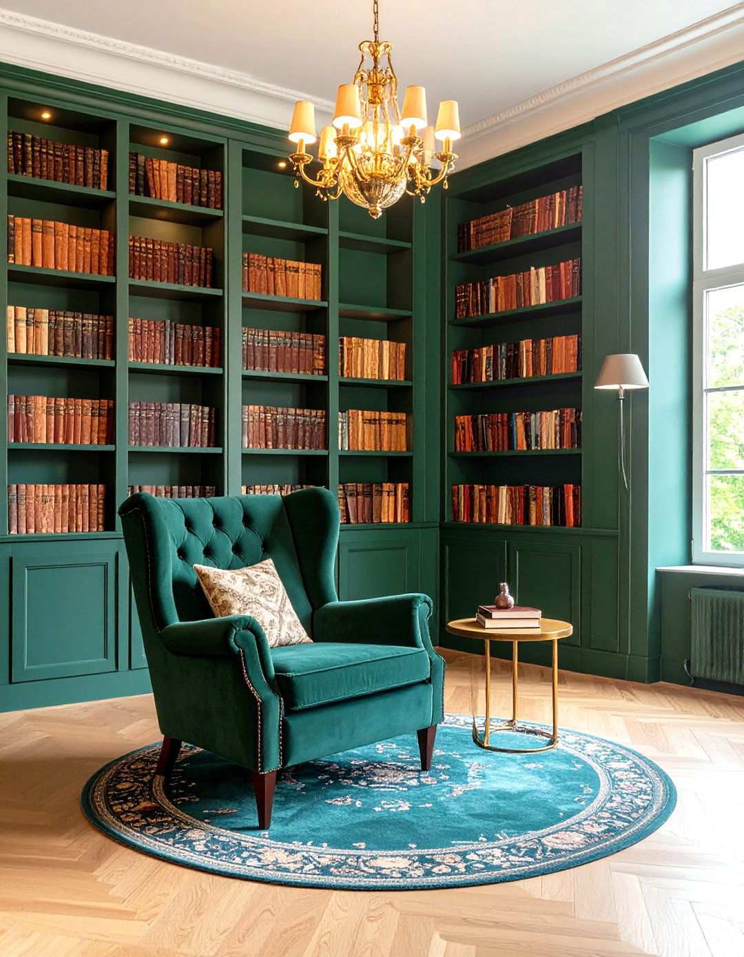 Cozy Reading Retreat Library - 24 Spare Room Ideas