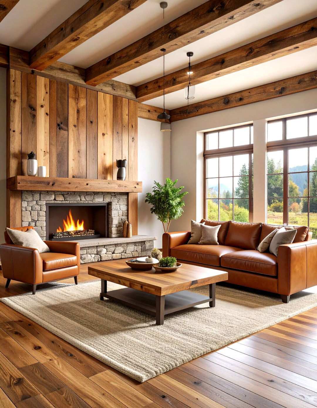 Cozy Rustic Entertainment Space - 24 Tv Room Ideas