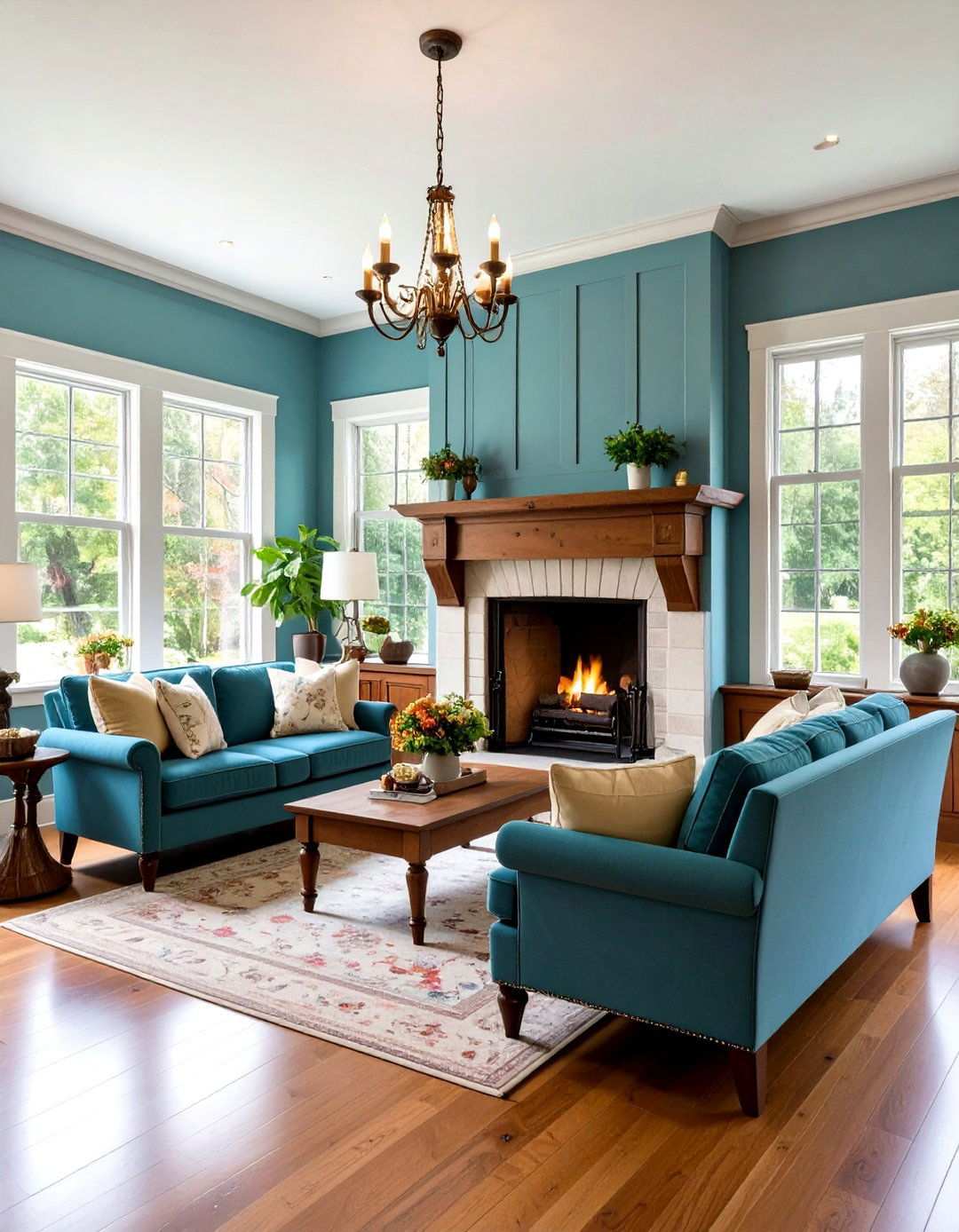 Craftsman Built in Inglenook Fireplaces - 24 Traditional Fireplaces