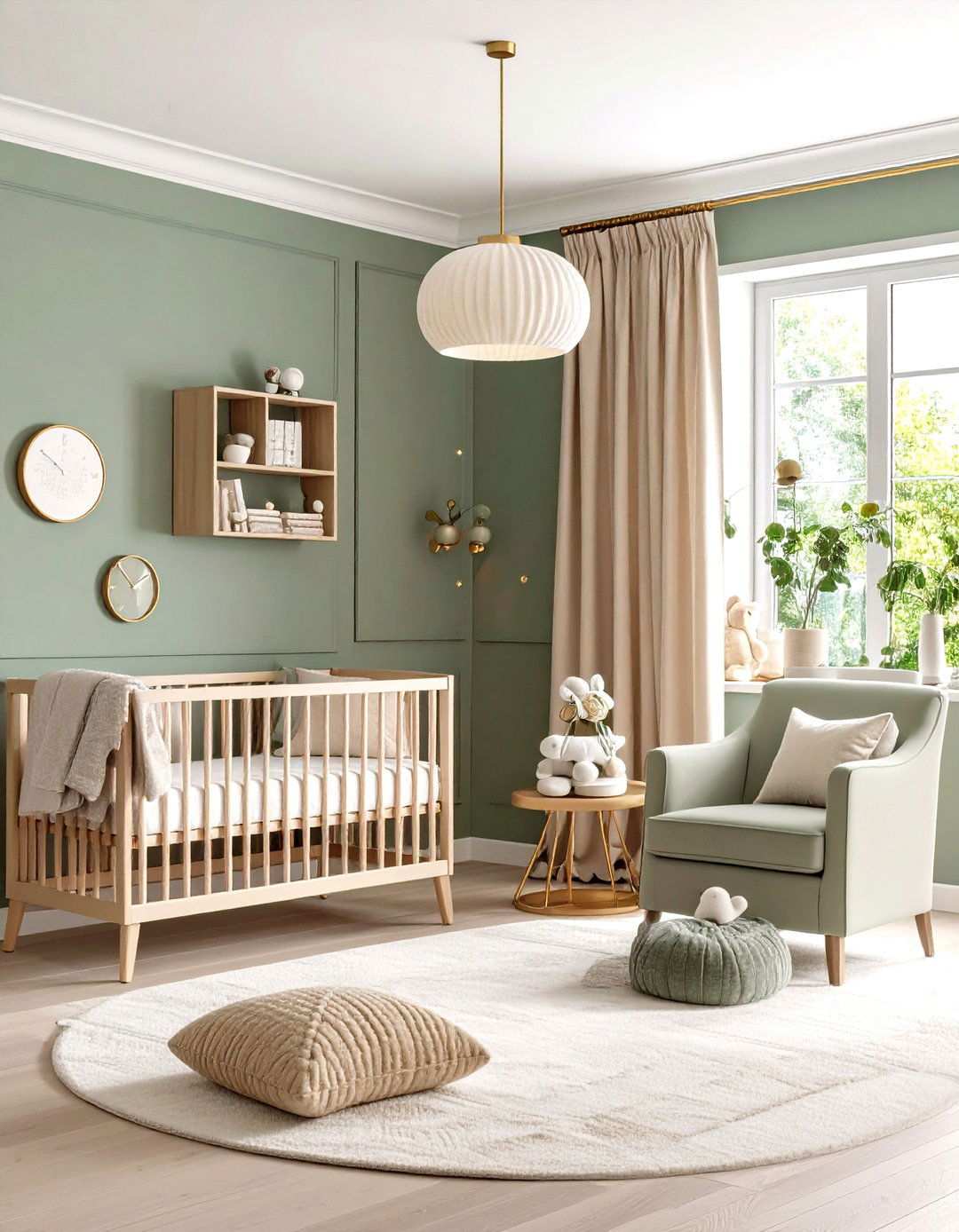 Cream and Taupe Luxury Nursery - 24 Neutral Nursery Ideas