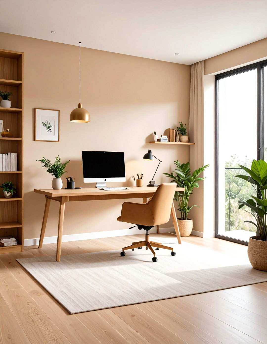 Creamy Home Office Comfort - 24 Off-white Paint Colors for Room