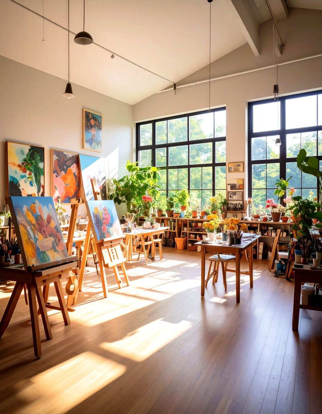 Creative Art Studio Haven - 24 Teen Hangout Room Ideas