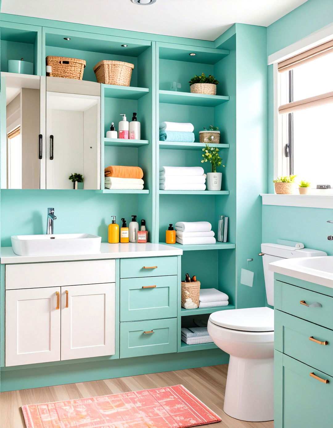 Creative Storage Niche Solutions - 24 Small Rv Bathroom Ideas