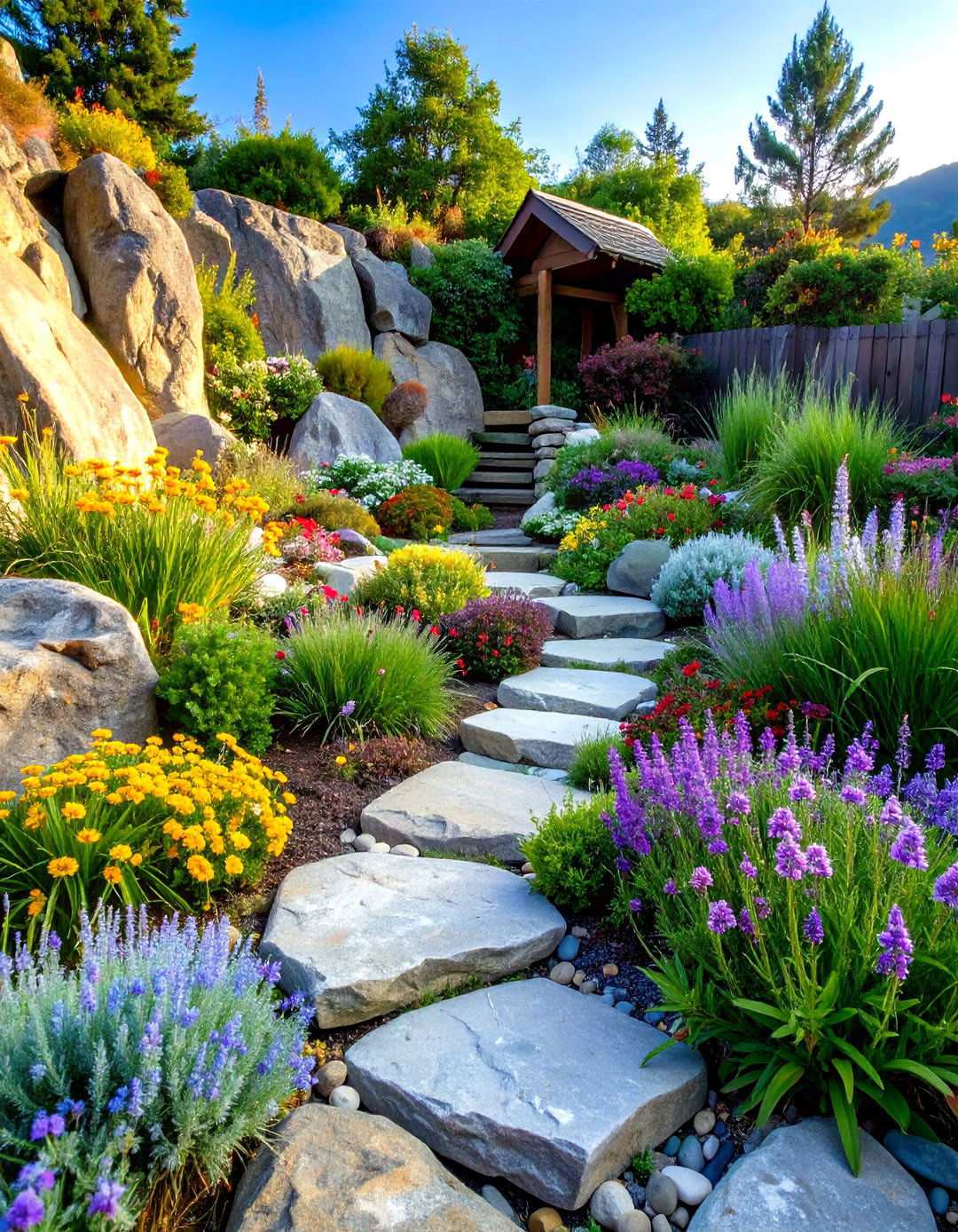 Crevice Rock Garden - 24 Rock Garden Ideas