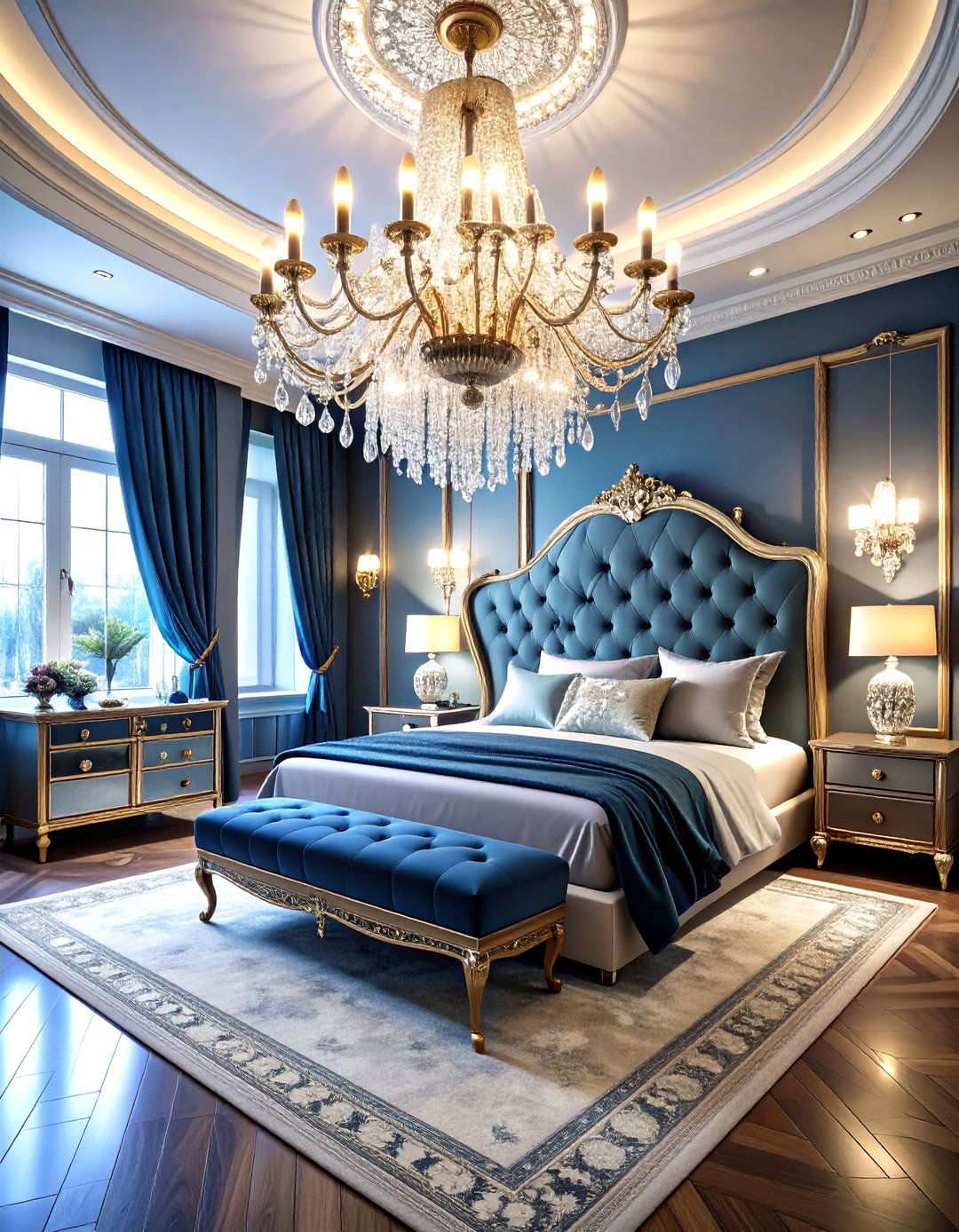 Crystal Chandelier Vampire Bedroom - 24 Vampire Bedroom Ideas