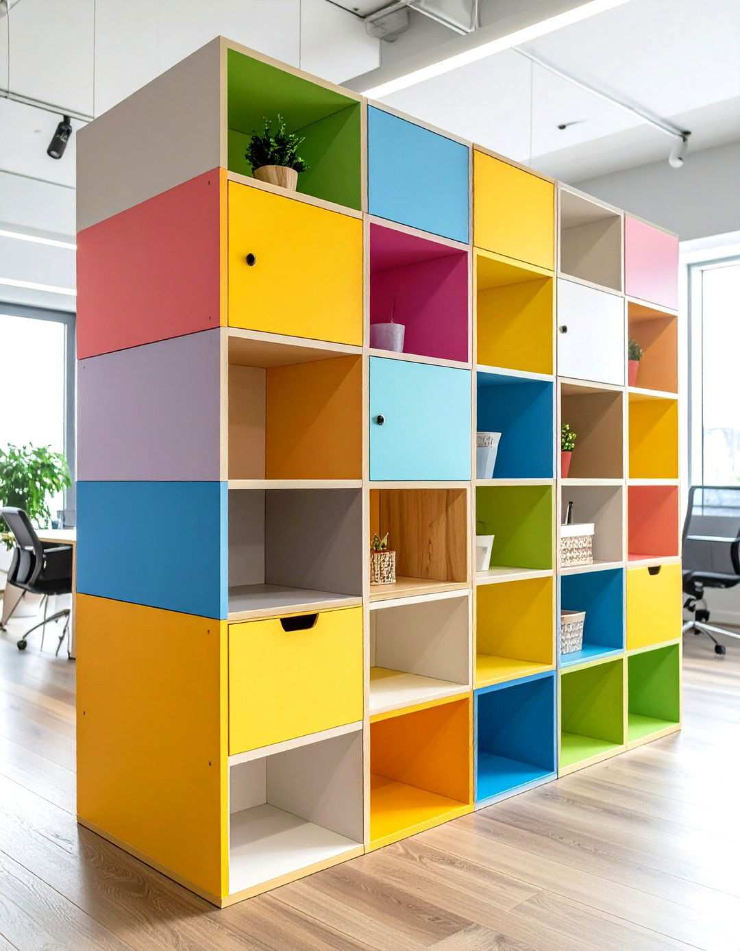 Cube Storage Systems - 24 Room Divider Ideas