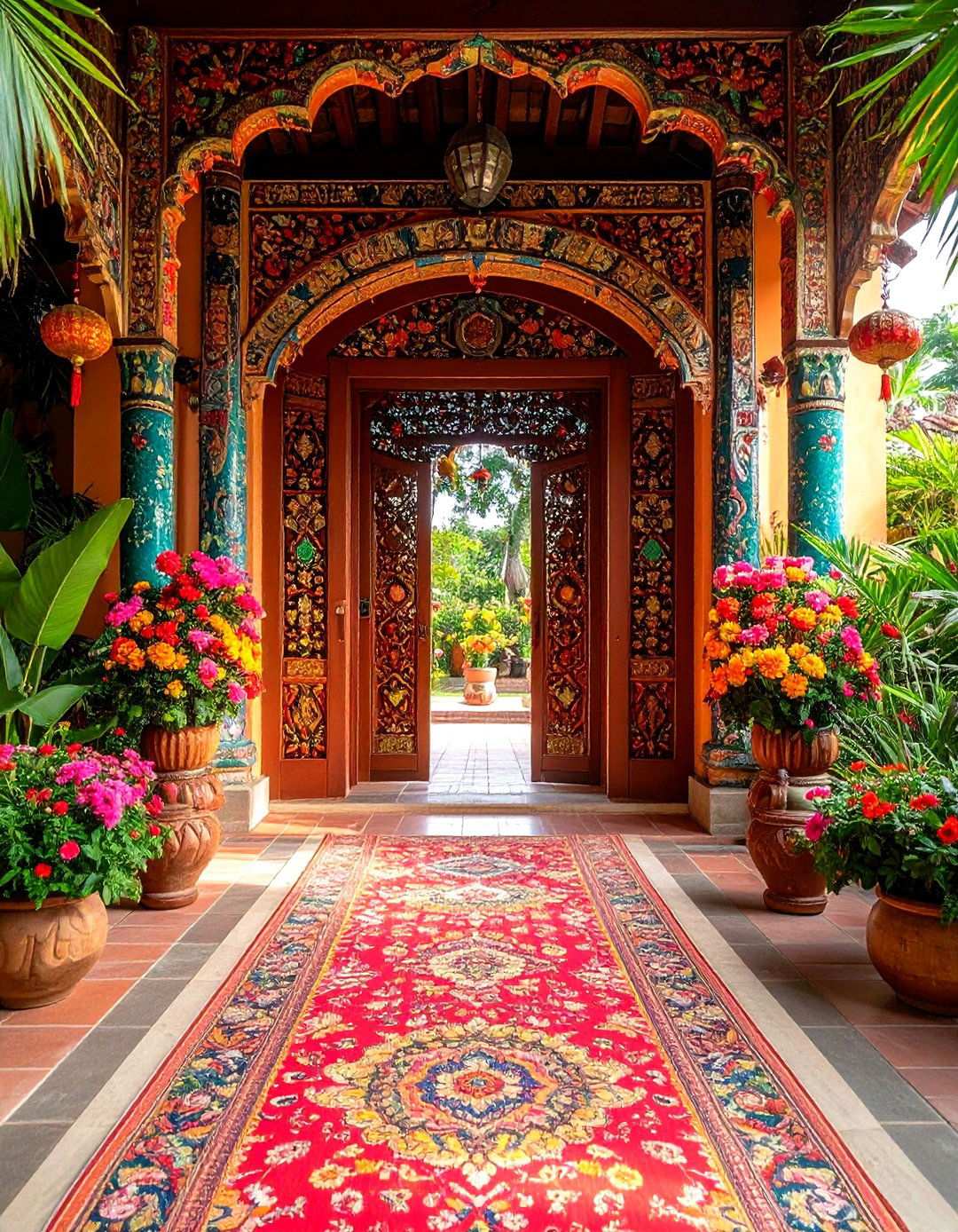 Cultural Heritage Wedding Entrance - 24 Wedding Entrance Ideas