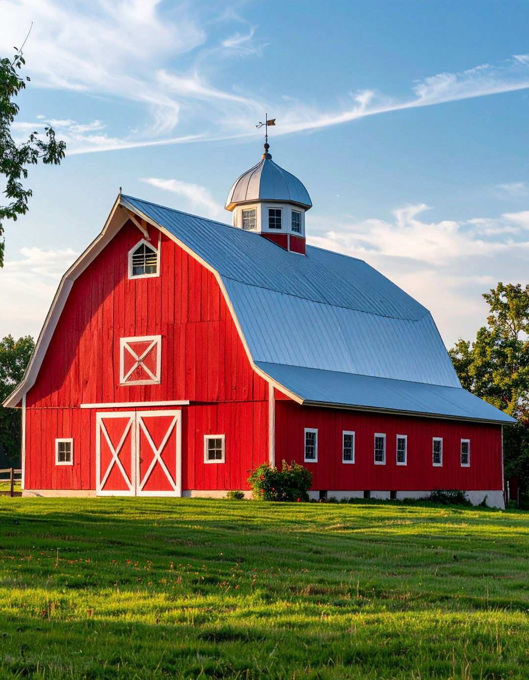 Cupola and Ventilation Features - 24 Pole Barn and Barndominium House Exteriors