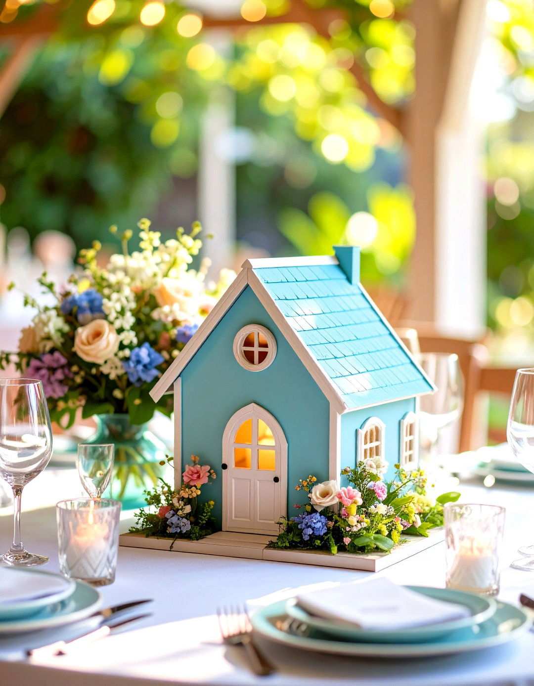 Custom House Shaped Card Box - 24 Wedding Card Box Ideas