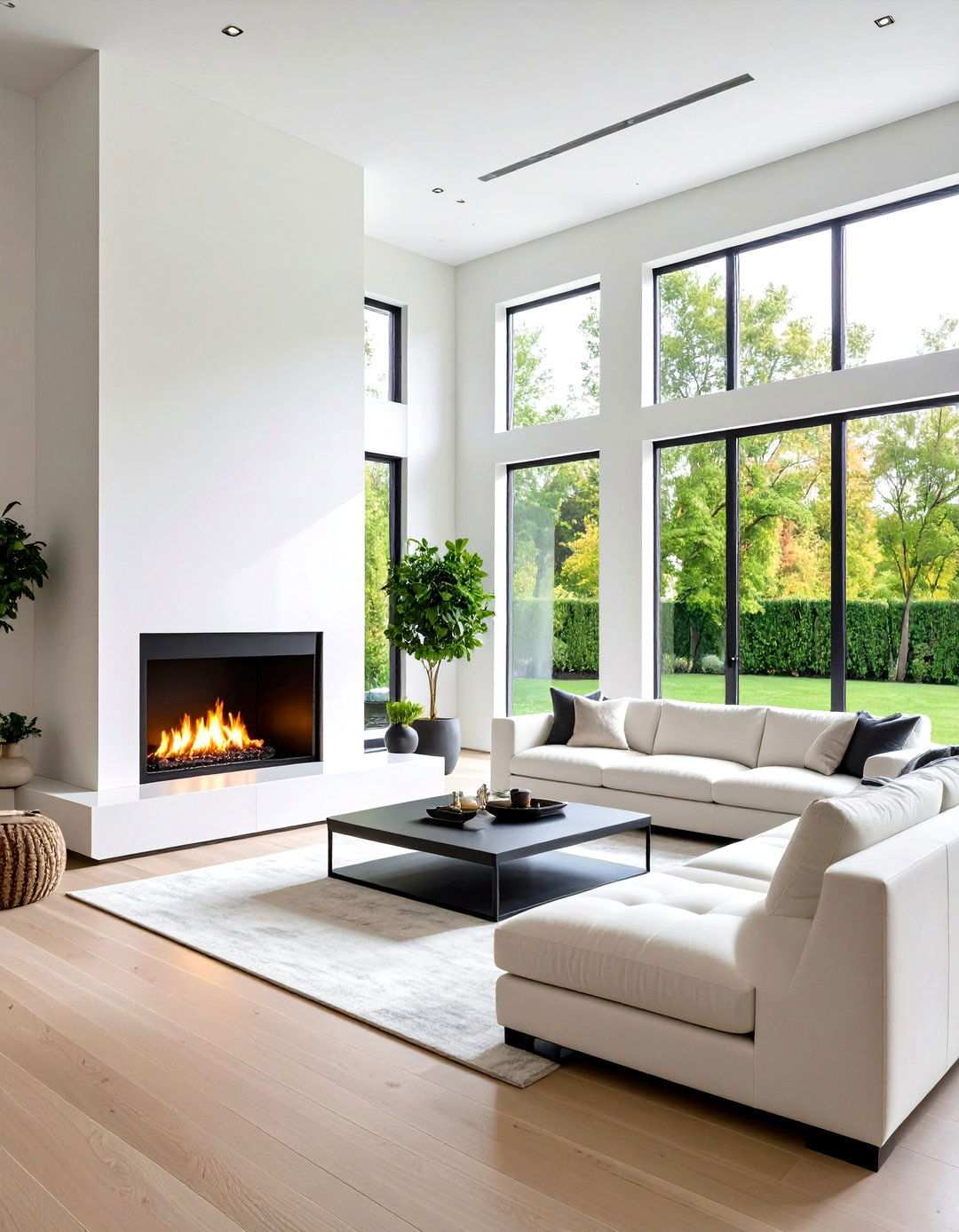 Custom Linear Fireplace Designs - 24 linear fireplace ideas