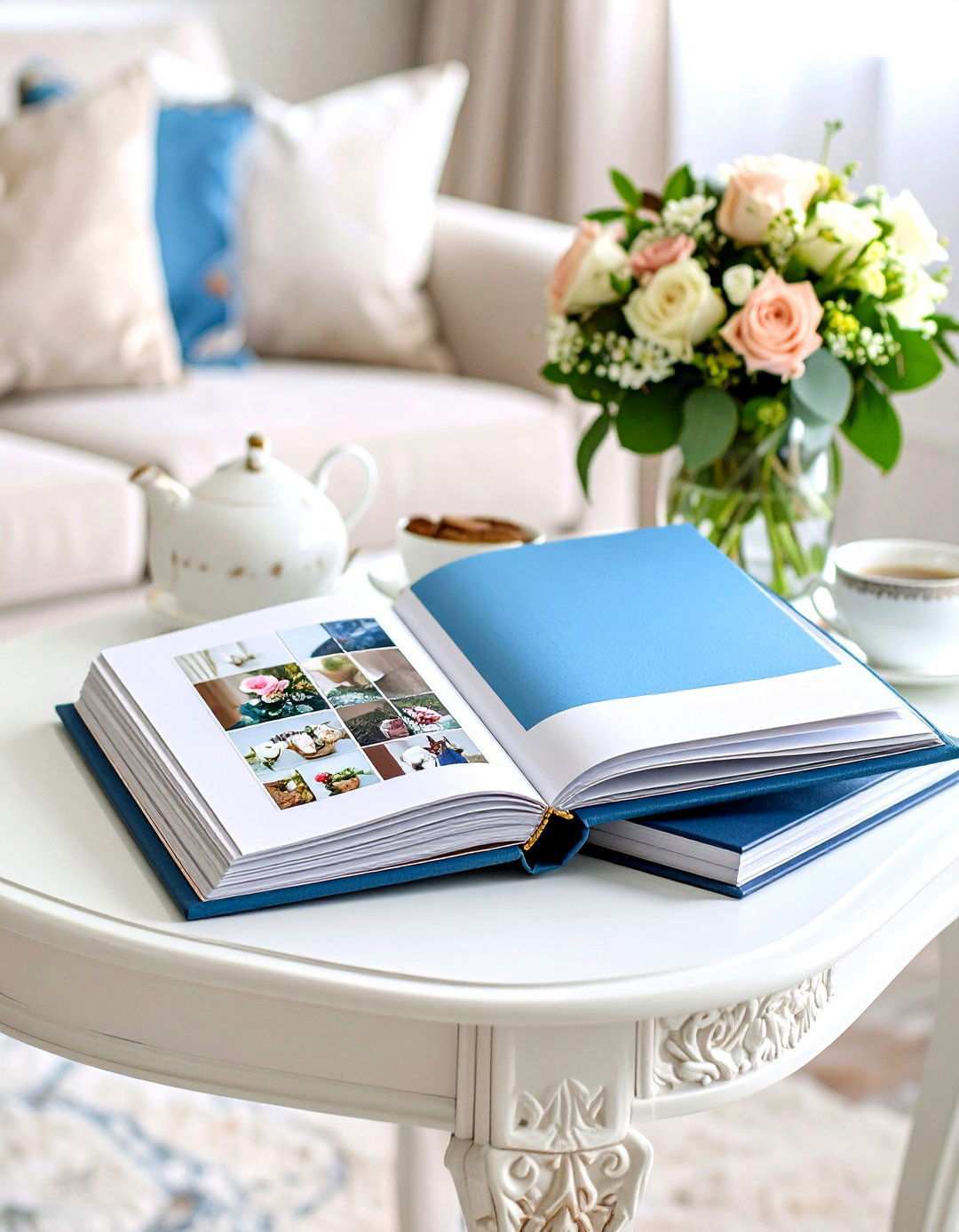Custom Photo Album of Engagement Journey - 24 Wedding Gift Ideas for Bride