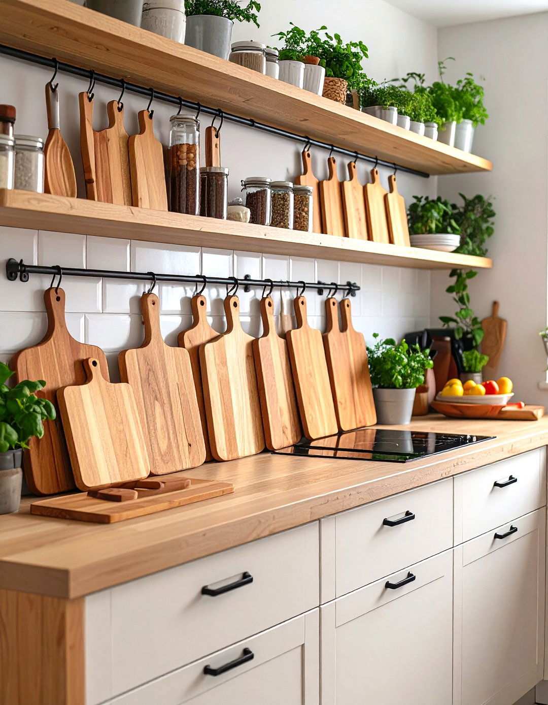 Cutting Board Storage Station - 24 Kitchen Sink Organization Ideas