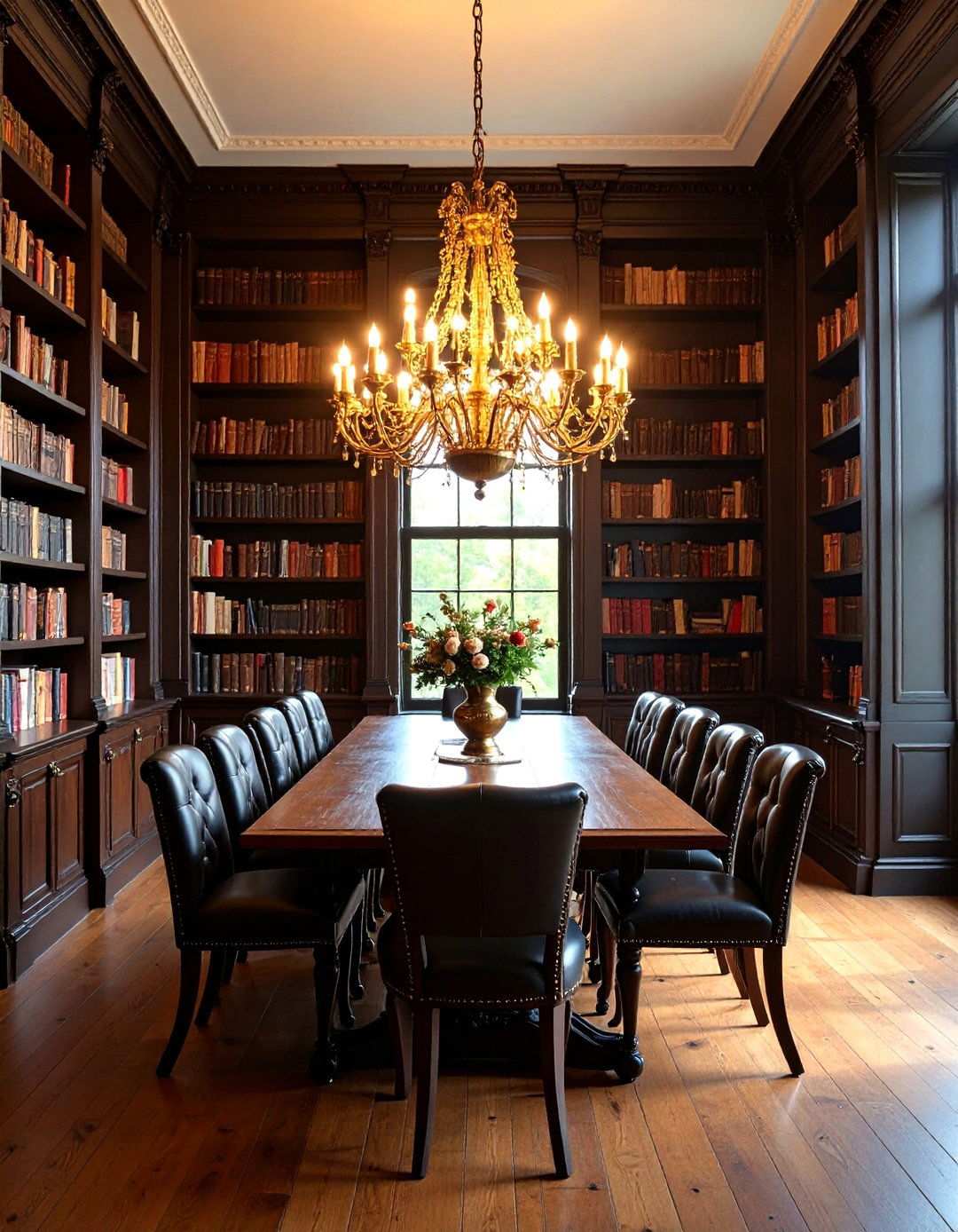 Dark Academia Dining Room Style - 24 Moody Dining Room Ideas