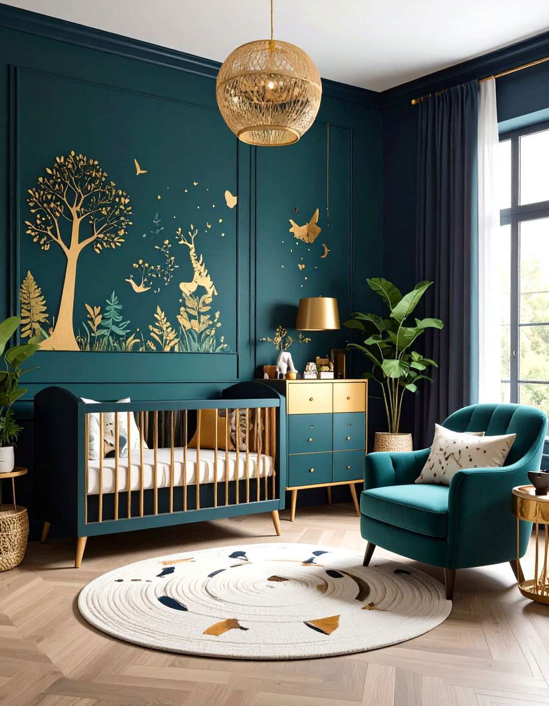 Dark Forest Adventure - 24 Woodland Nursery Ideas