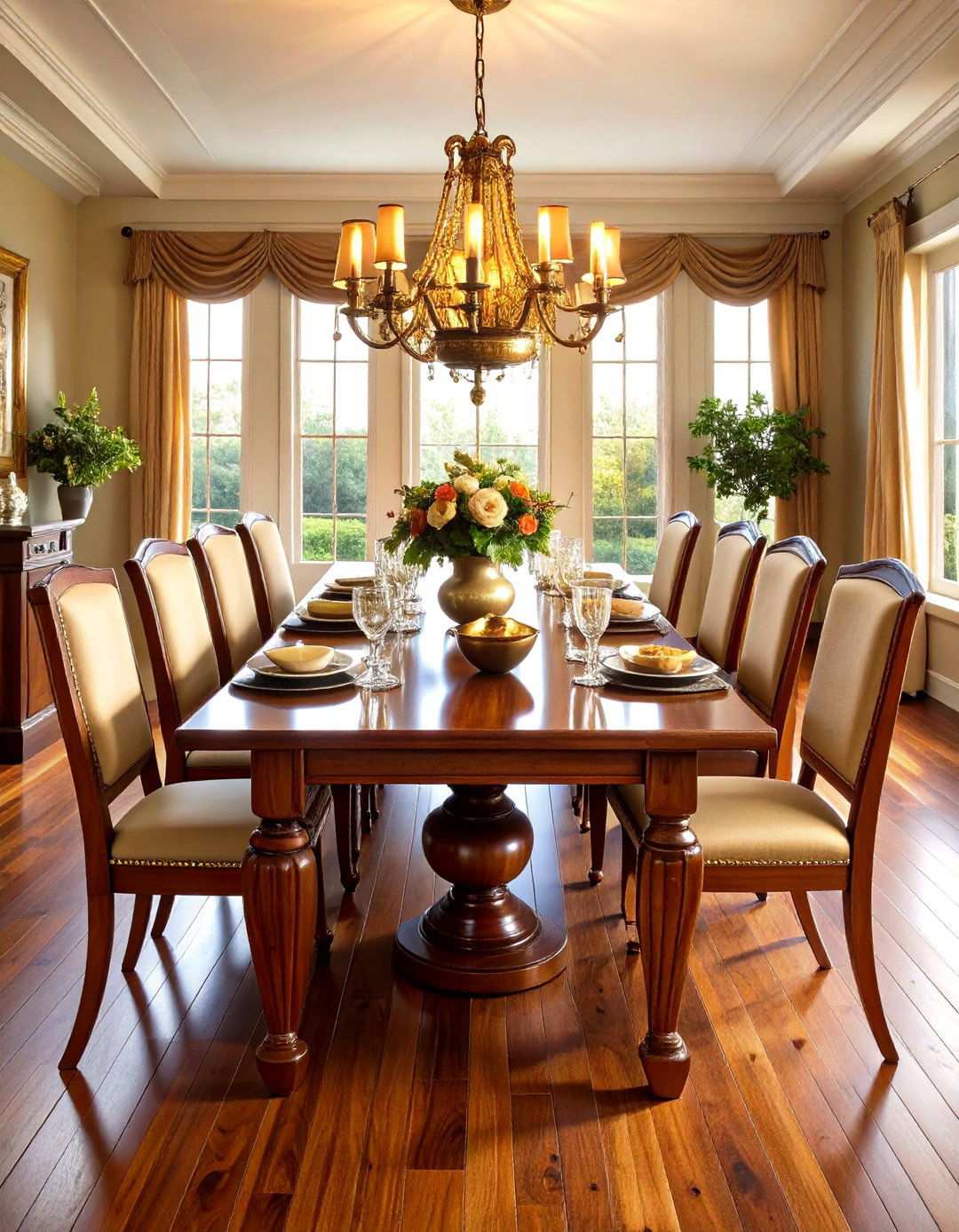 Dark Wood Dining Room Tables - 24 Moody Dining Room Ideas