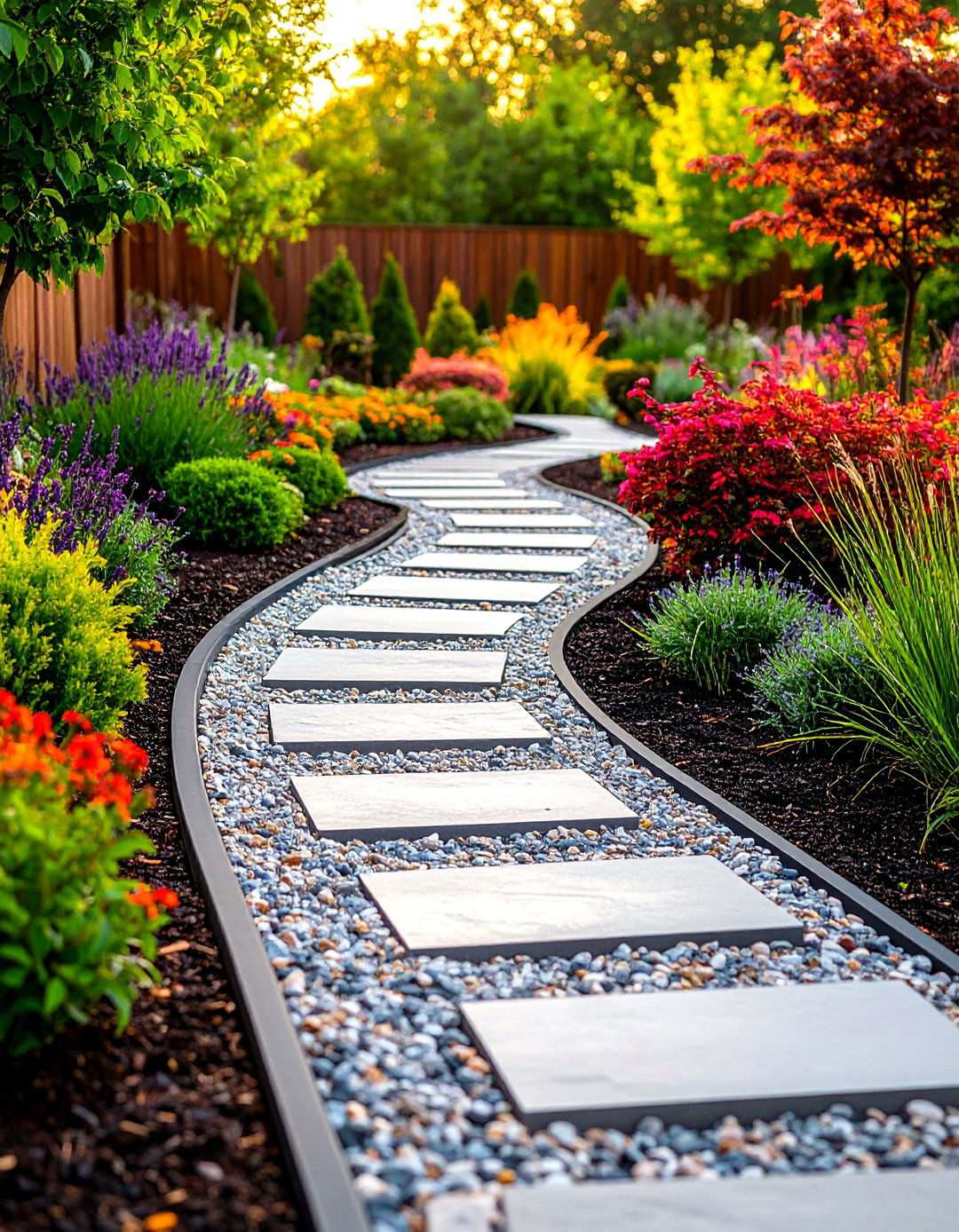Decomposed Granite Pathways - 24 Mid-century Modern Landscaping Ideas