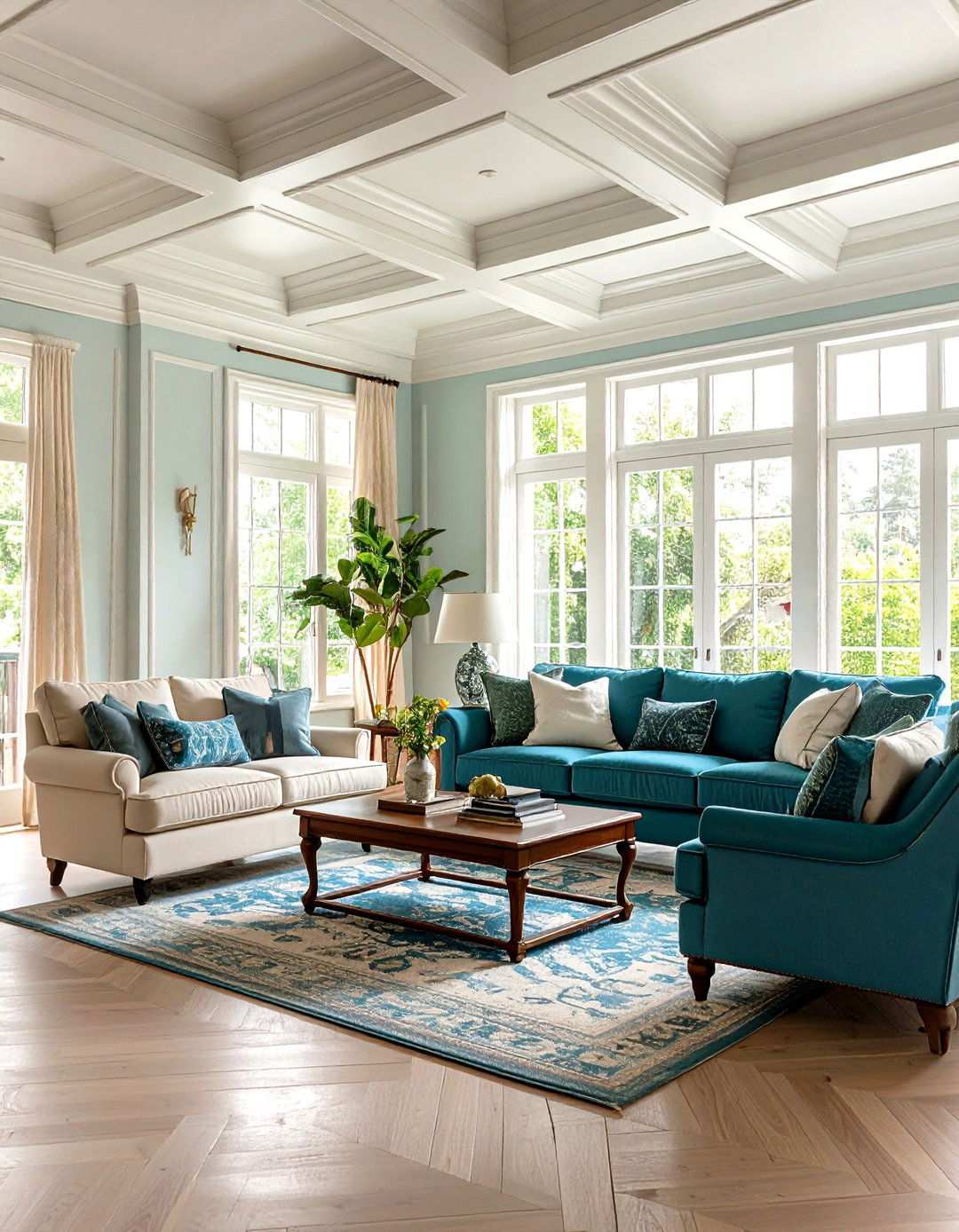 Decorative Molding Reverse Tray Living Room - 24 Reverse Tray Ceiling Ideas