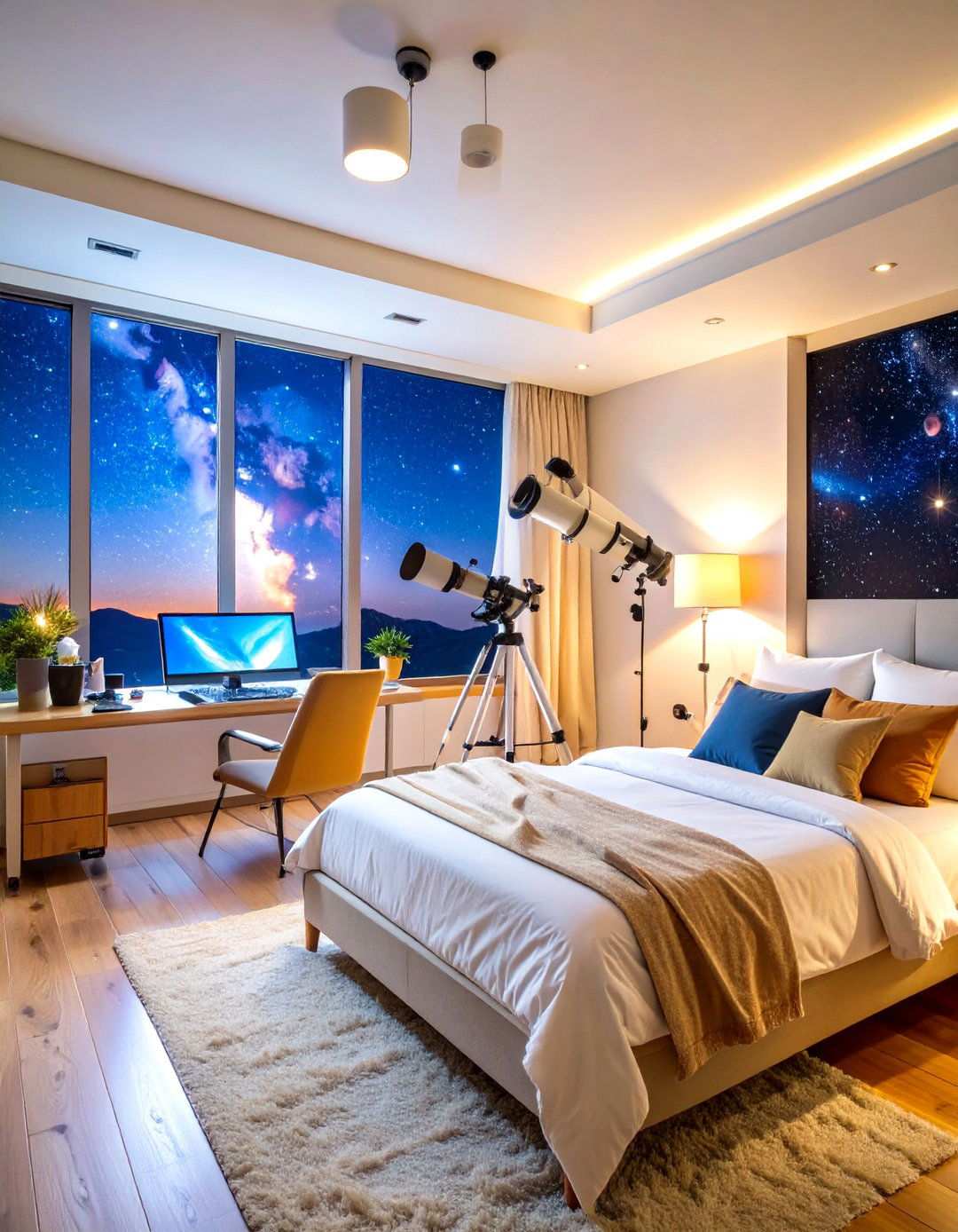 Deep Space Observatory - 24 Space-themed Room Ideas