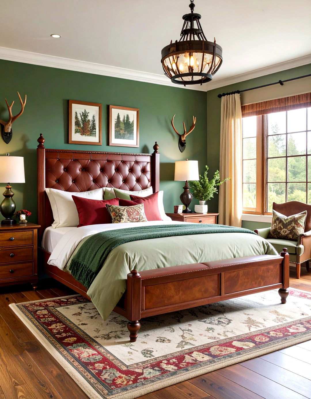 Deer Hunters Lodge Bedroom - 24 Hunting Bedroom Ideas