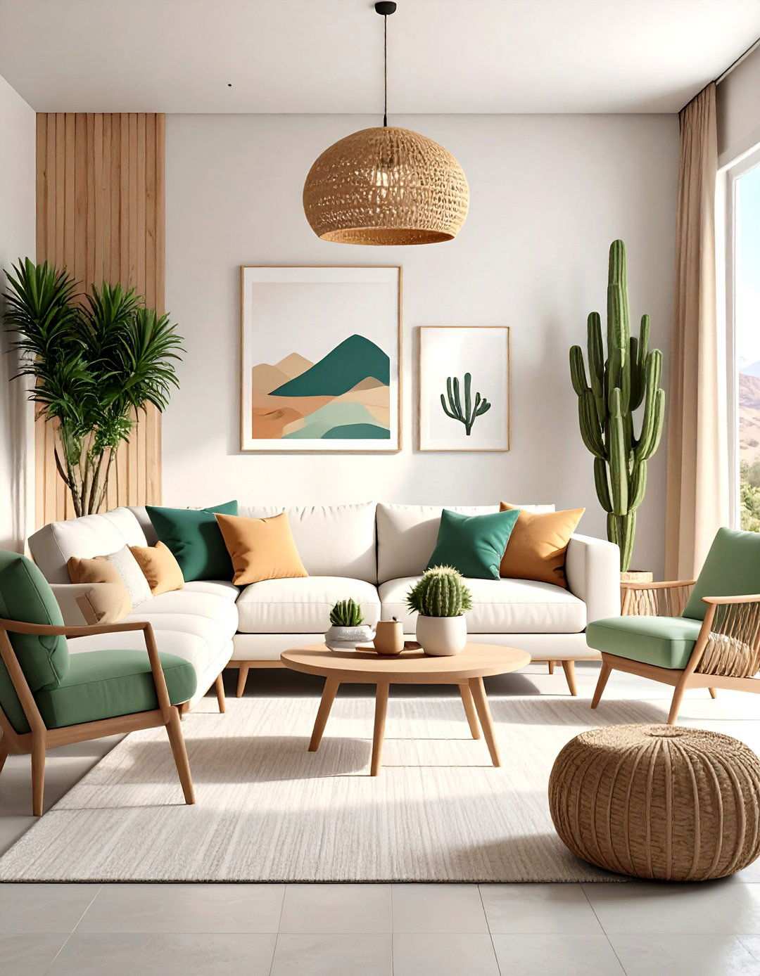Desert Landscape Inspiration - 24 Western Living Room Ideas