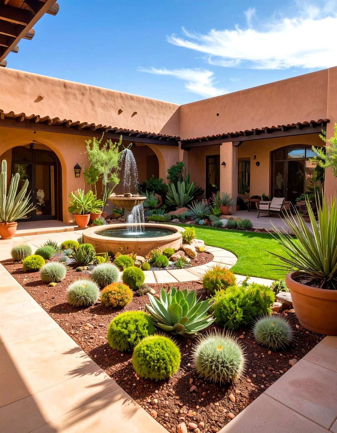 Desert Moss Oasis Garden - 24 Moss Garden Ideas