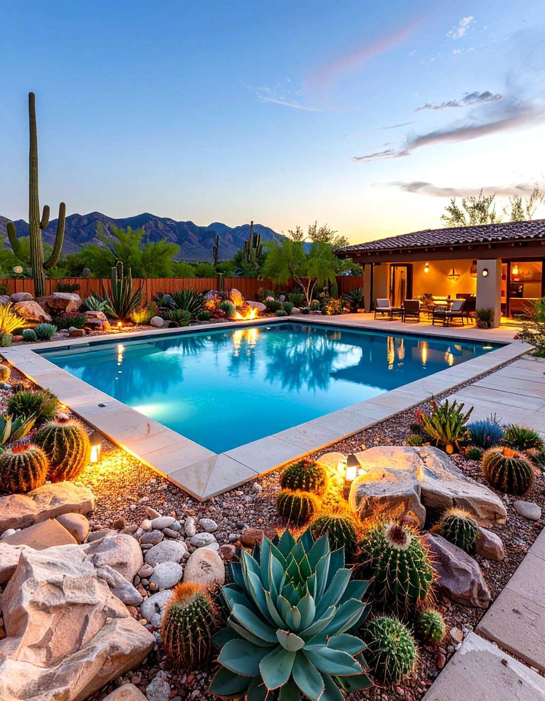 Desert Oasis Pool Landscaping - 24 Pool Landscaping Ideas