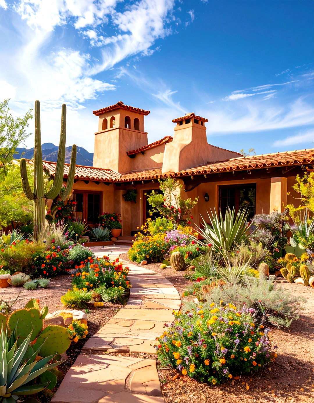 Desert Sand Stucco with Mission Revival Elements - 24 spanish bungalow exterior ideas