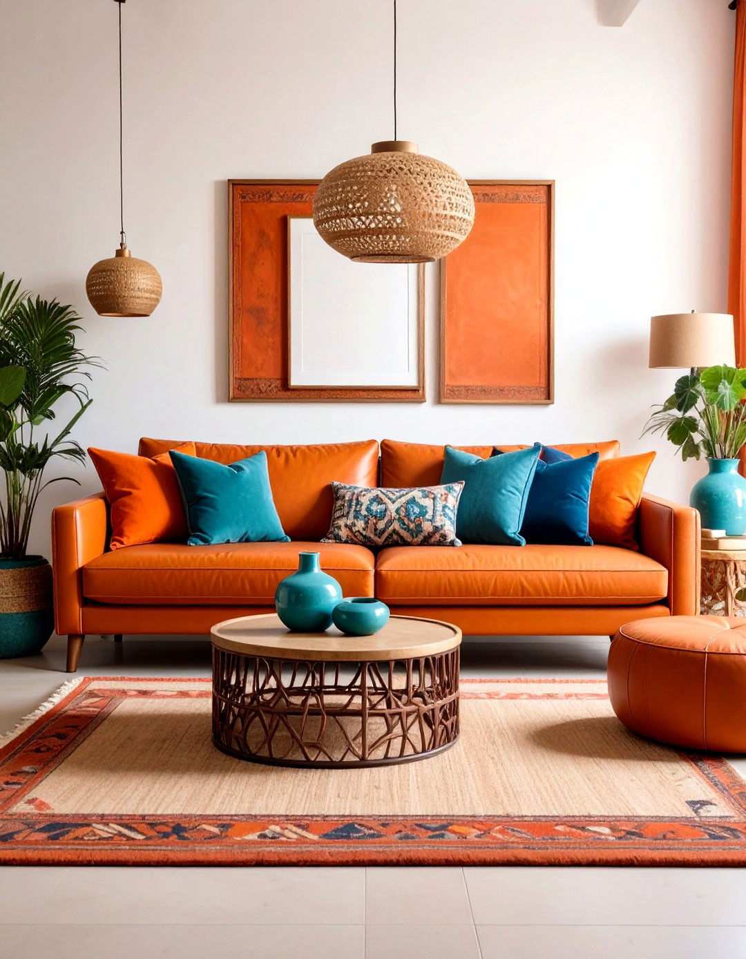 Desert Sunset Color Scheme Living Room - 24 Southwestern Living Room Ideas