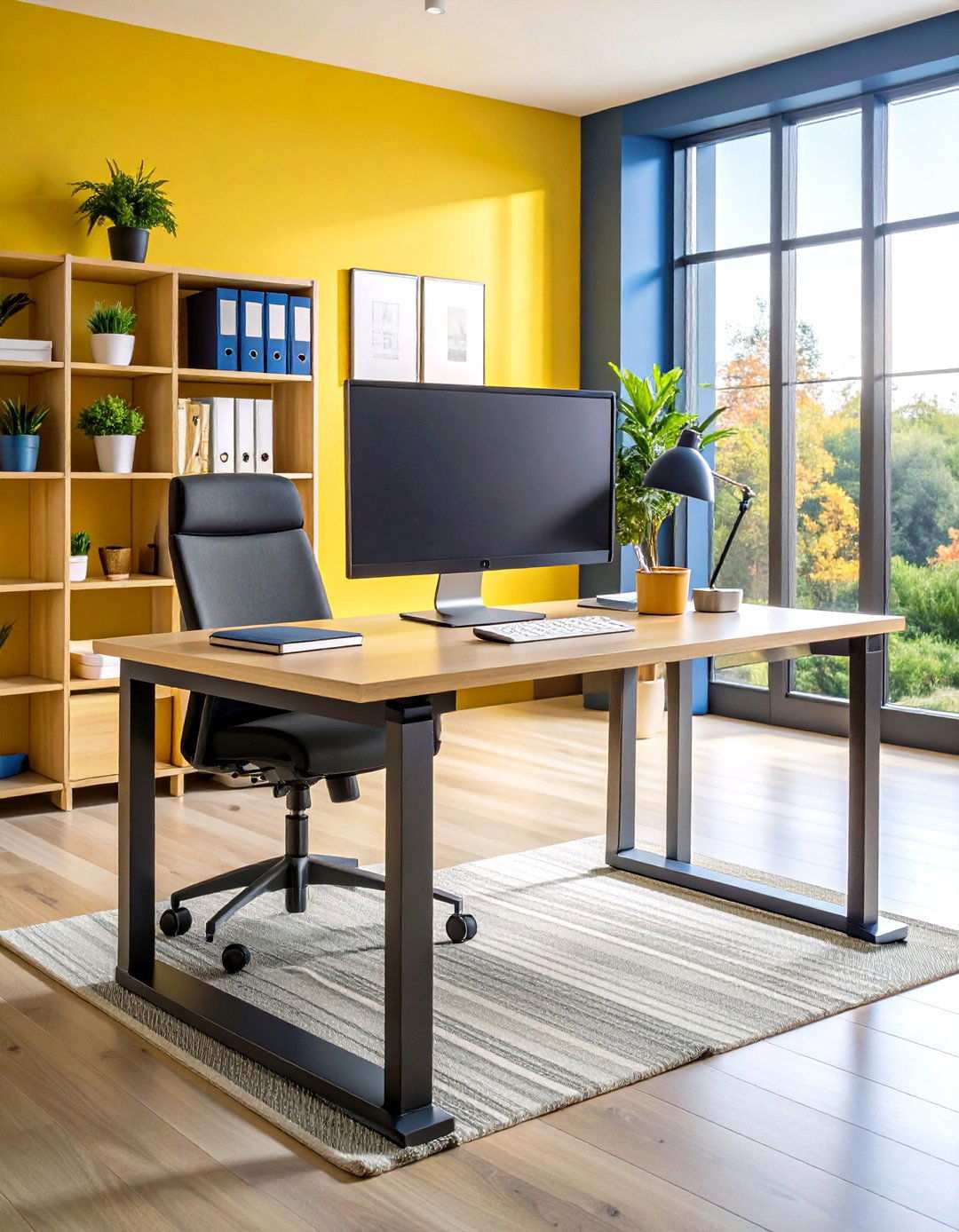 Desktop Monitor Stands with Storage - 24 Office Storage Ideas
