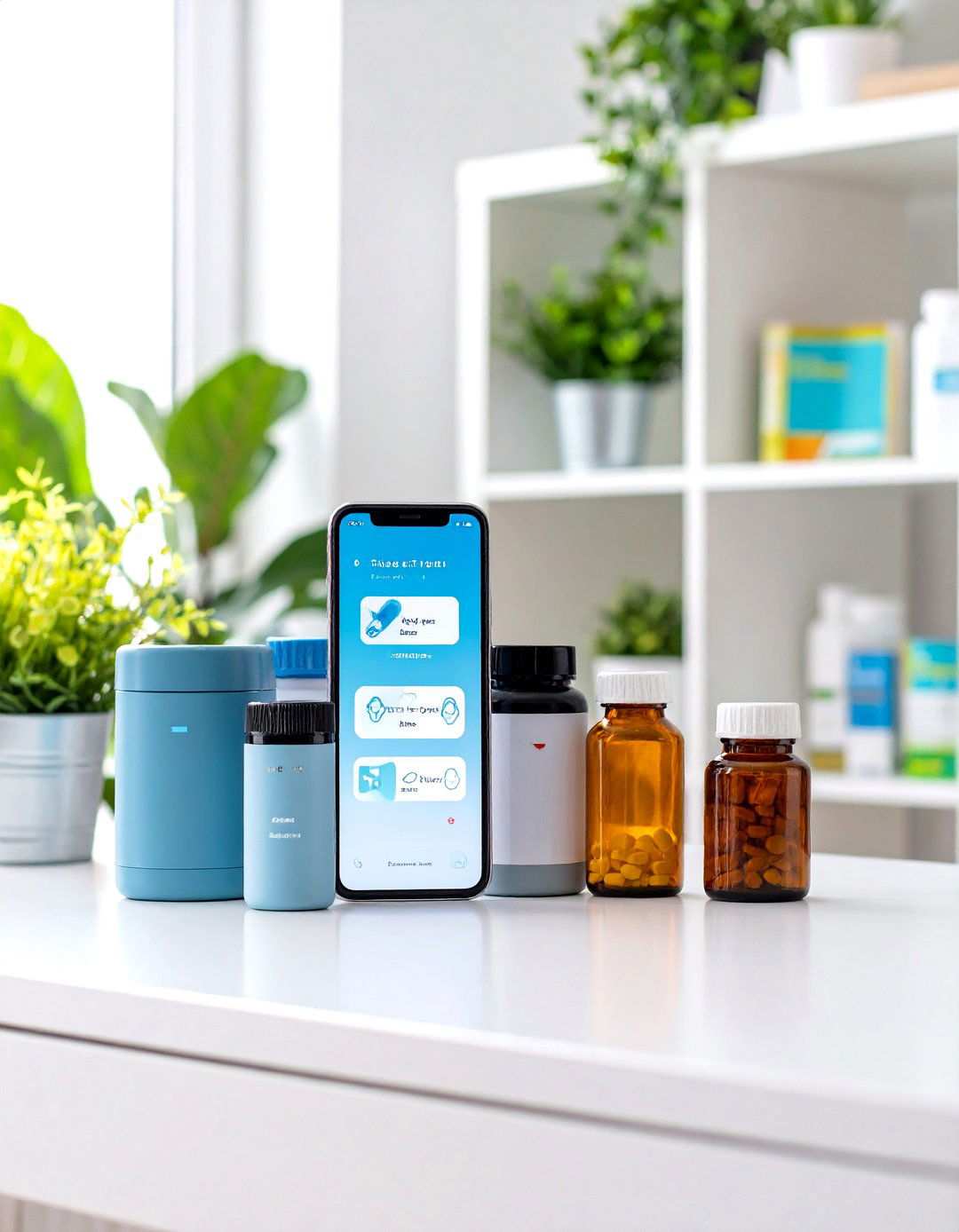 Digital Medicine Tracking System with Smart Storage - 24 Medicine Storage Ideas