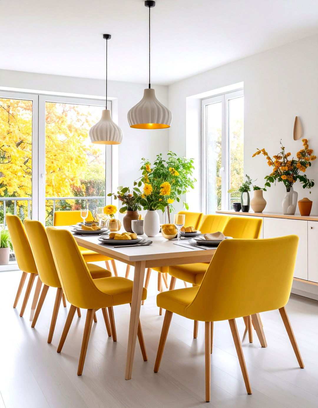 Dining Room Entertaining Space - 24 Scandinavian Interior Design Ideas